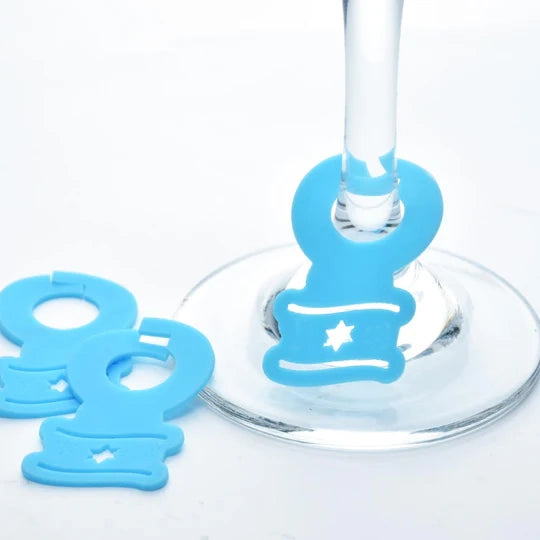 תג סיליקון למיתוג כוסות יין