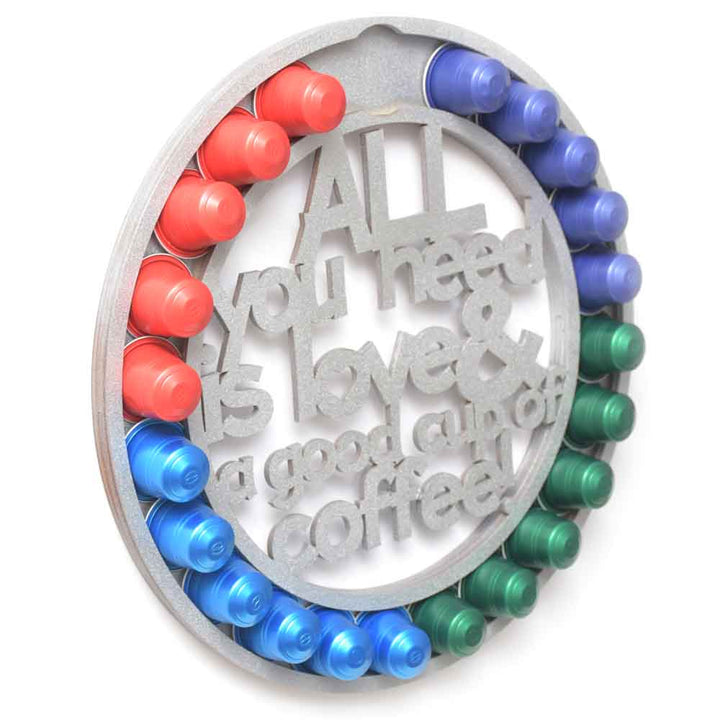 איפה לאחסן את הקפסולות קפה?