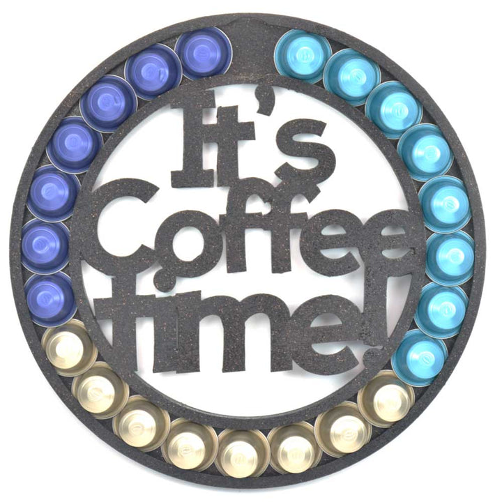 מעמד קיר לארגון ואחסון קפסולות קפה