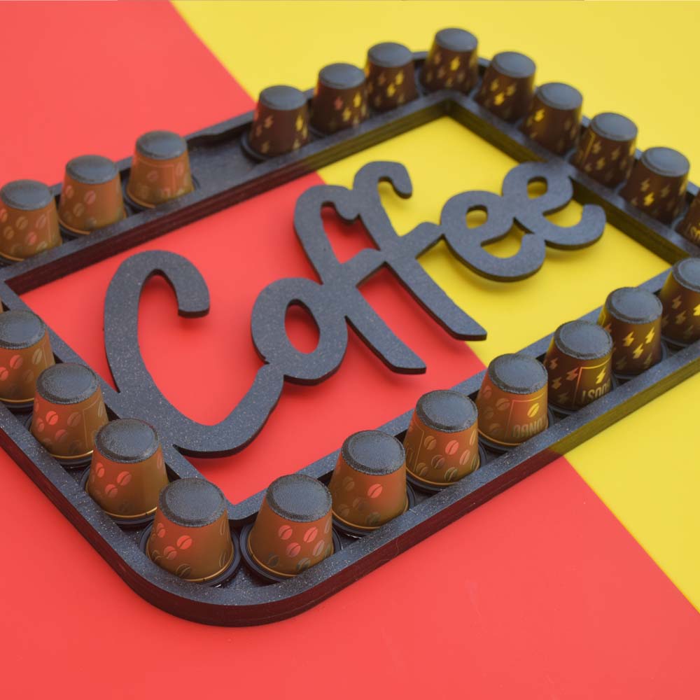 מסגרת לאחסנה של  קפסולות קפה