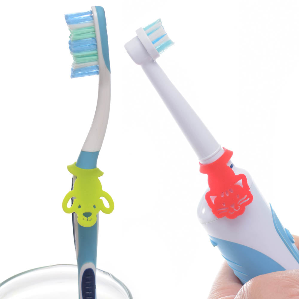 תוויות לסימון מברשת שיניים