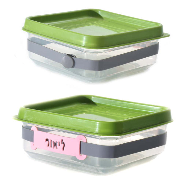 תווית שם מסיליקון לסימון קופסאות אוכל - תמונה 1 - Name-Me