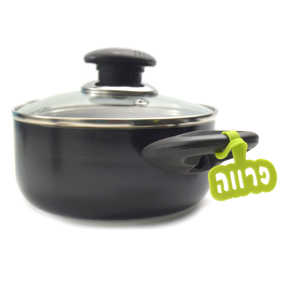 תווית סיליקון לסירים וכלי מטבח שונים פרווה