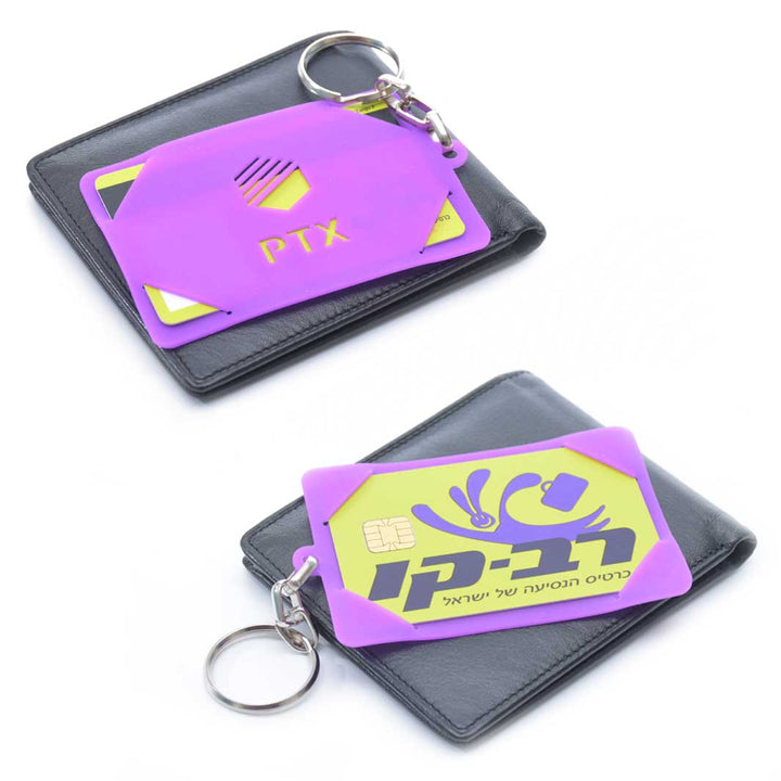נרתיק סיליקון ממותג לכרטיסים