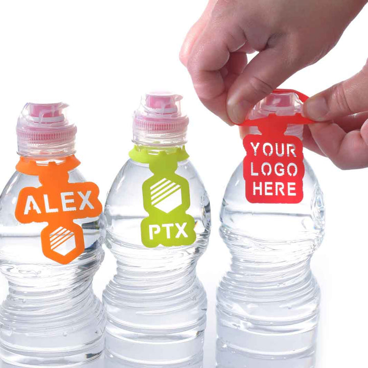 תווית סיליקון רב פעמית למיתוג בקבוקי מים מינרלים