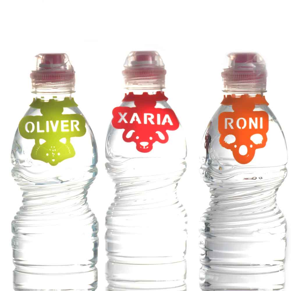 תג שם אם איור עשוי סיליקון