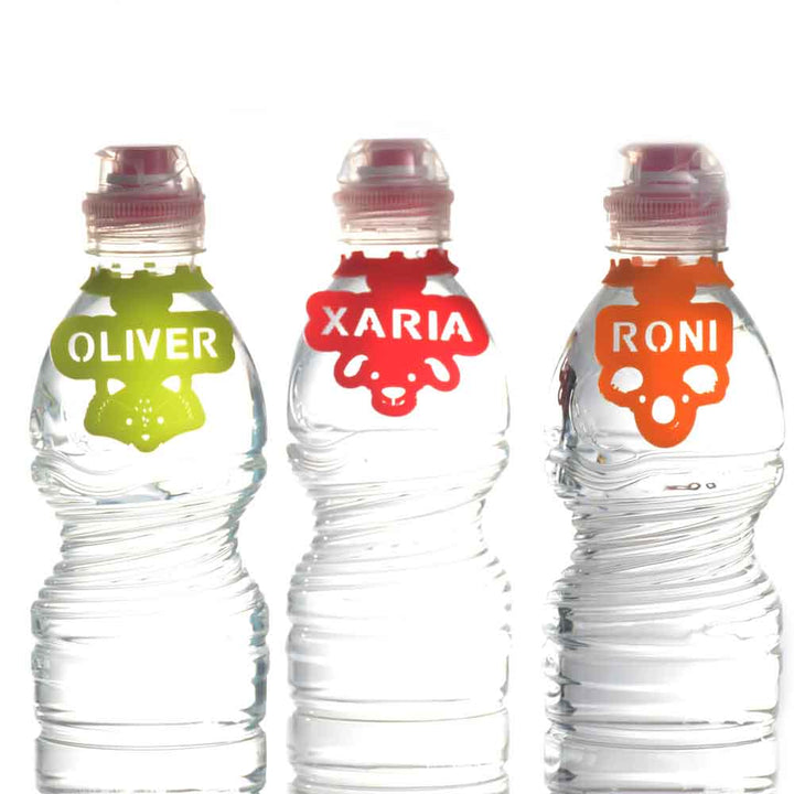 תג שם אם איור עשוי סיליקון