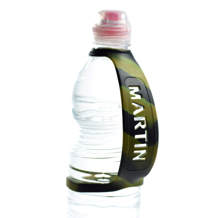 ידית מנשא מסיליקון ממותג לבקבוק מים