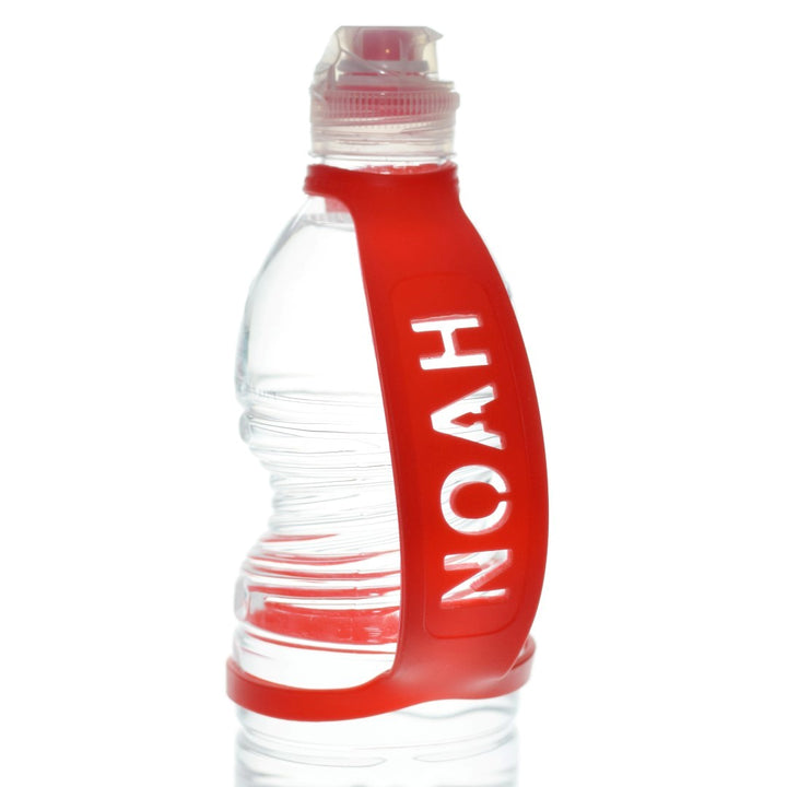 ידית מנשא מסיליקון ממותג לבקבוק מים