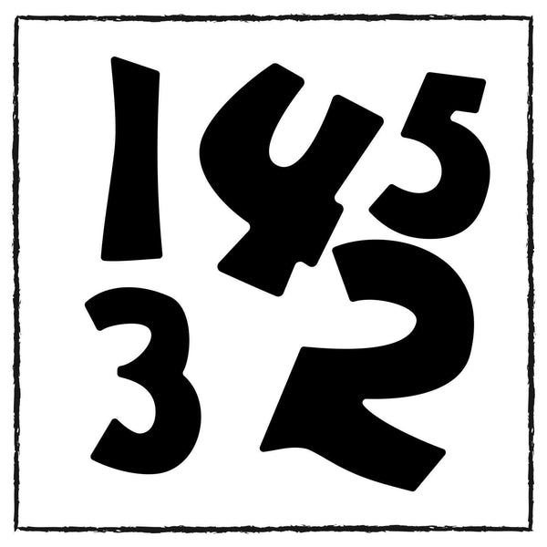 סט 5 תוויות שם לכל המשפחה - הרכב הסט - Name-Me