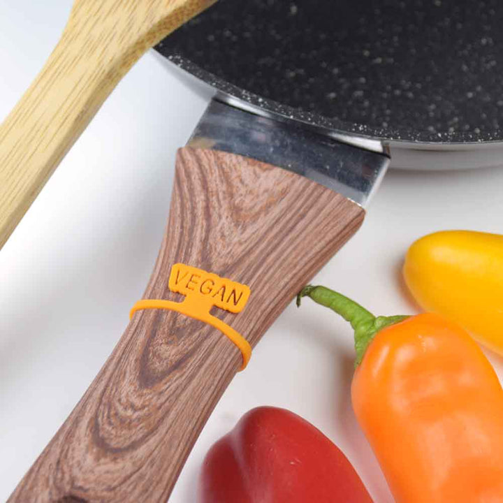 תוויות VEGAN לסימון כלי מטבח 