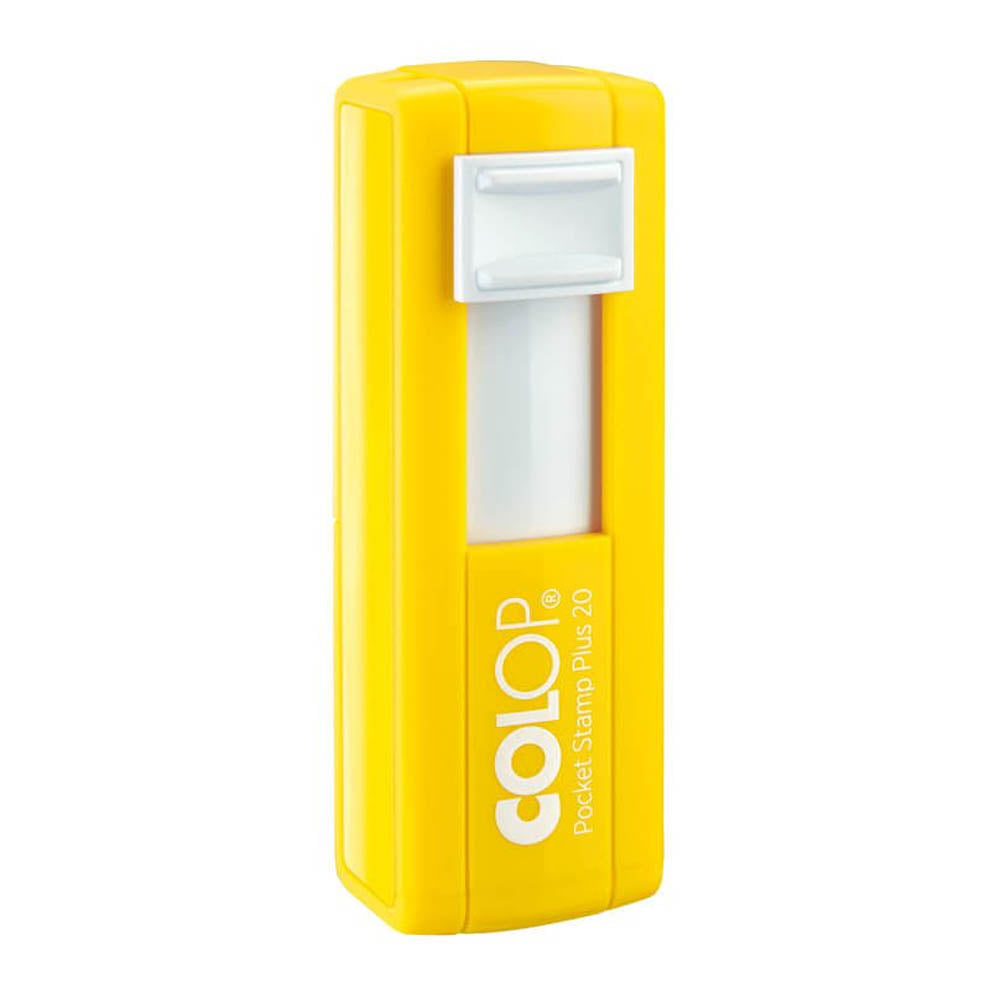 חותמת כיס פוקט בצבע צהוב