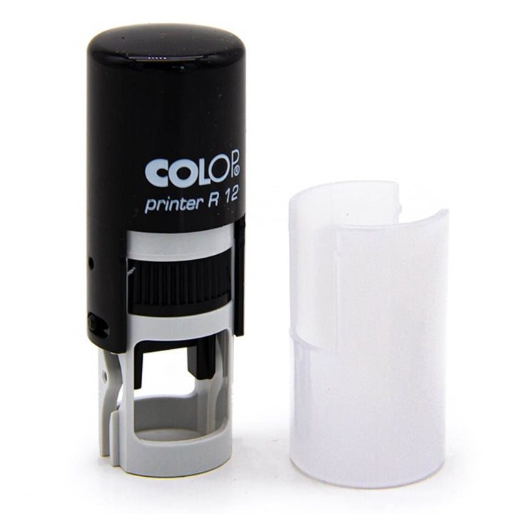 חותמת קוטר 12 ממ עם מכסה