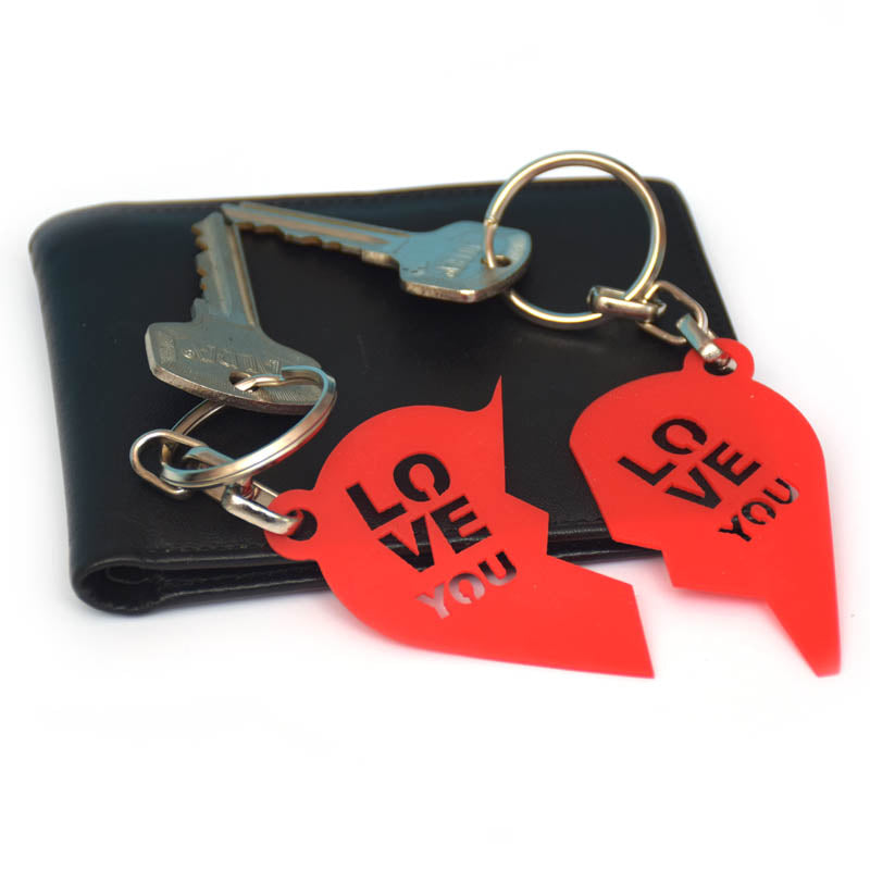 מחזיק מפתחות לב ליום האהבה
